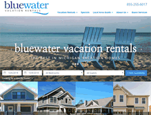 Tablet Screenshot of bluewatervaca.com